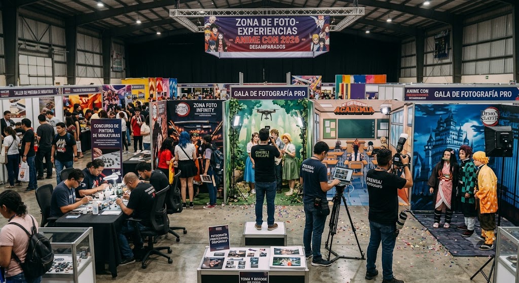 Set fotográfico e iluminado para cosplayers